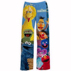 Brief Insanity Sesame Street Group Lounge Pants Pajamas - NEW Fast Ship